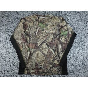Silvertec Mens M TrueTimber HTC Camo Performance Long Sleeve Shirt Black Panels